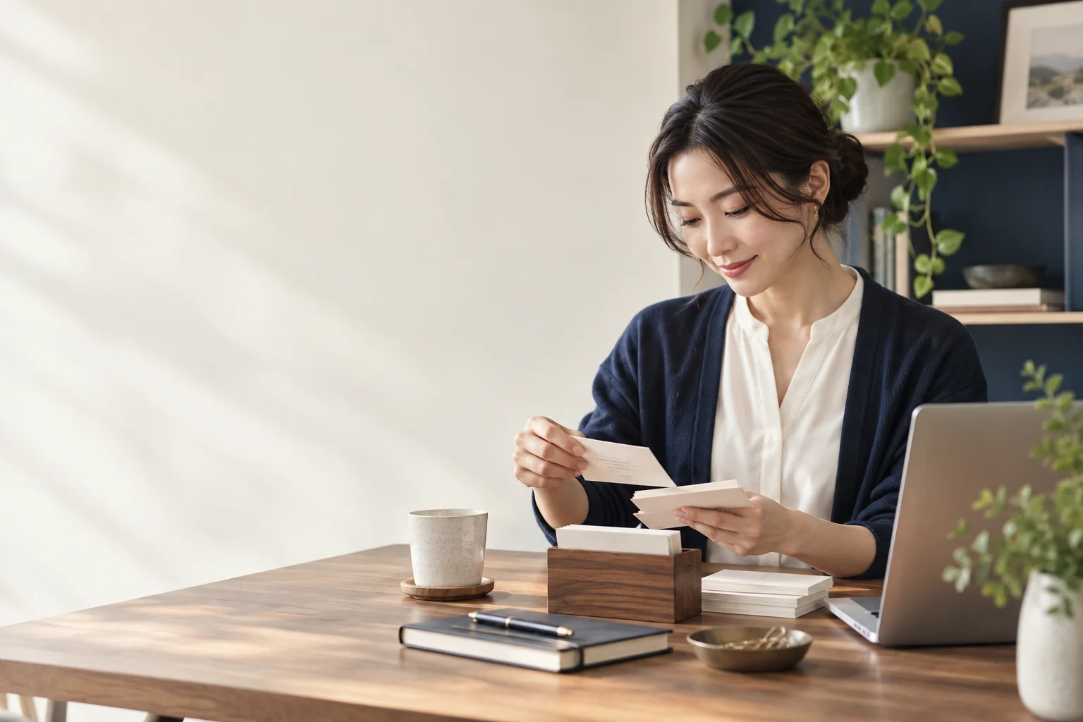 顧客管理のExcelテンプレートを無料配布｜顧客・案件・対応履歴をIDでつなぐ使い方の主題を描いた独自の編集イラスト。