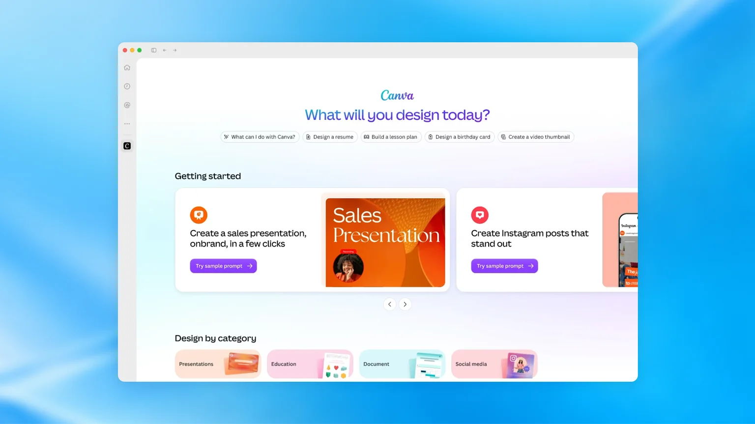 ChatGPTのサイドバーに表示されたCanvaのプラグイン拡張機能の公式ビジュアル（出典：OpenAI）